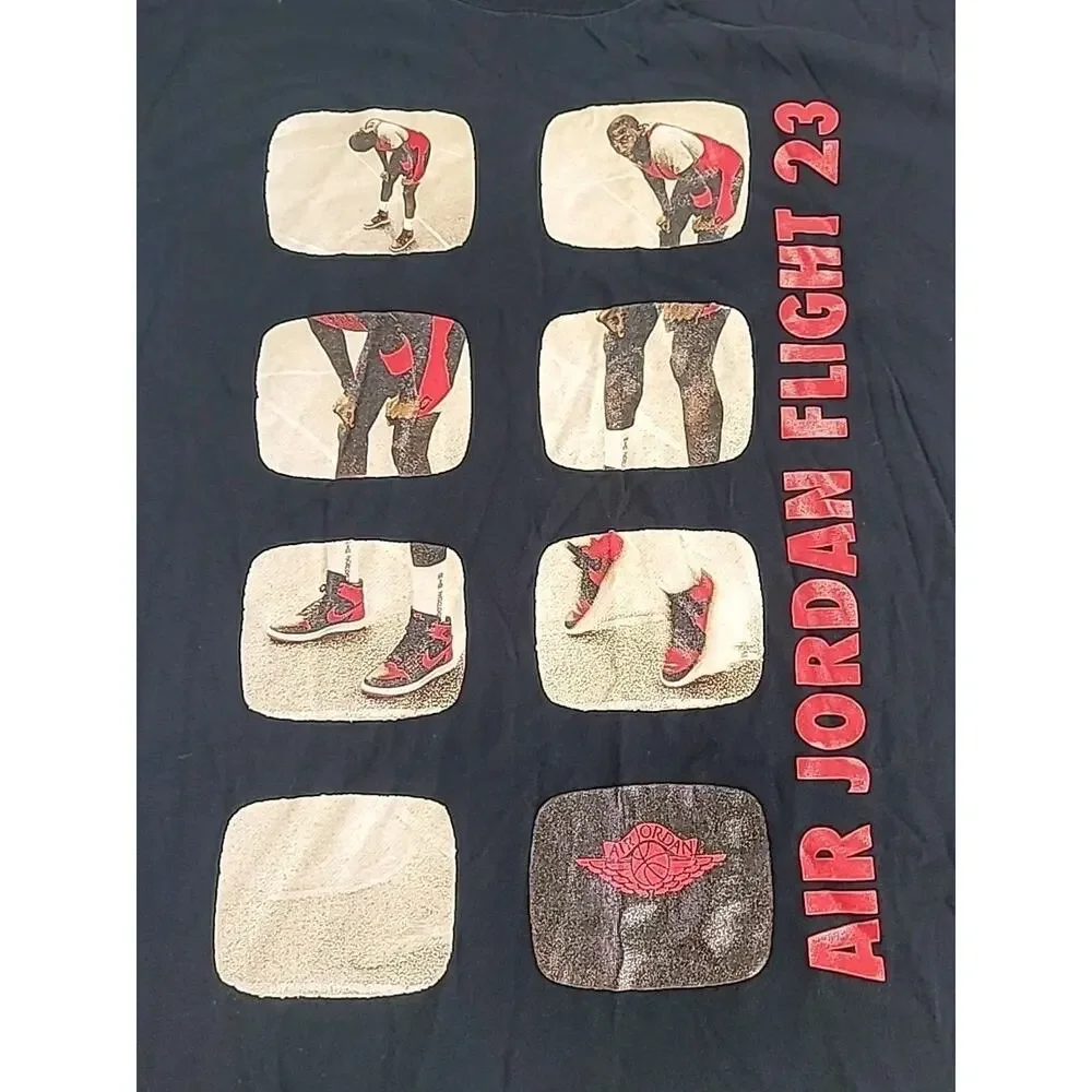 Nike Air Jordan Flight 23 Jumpman Tee Black Mens L